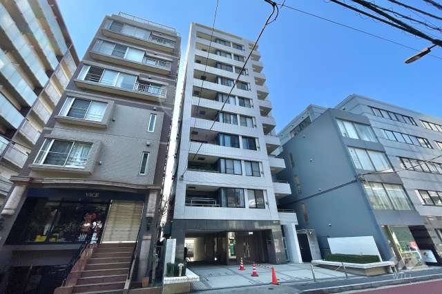 ルミネ三田の外観（北東側から）