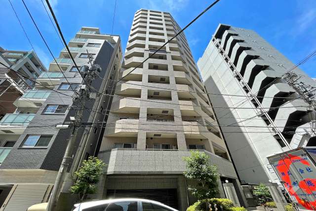 パレステュディオ麻布イーストの外観（南側から）