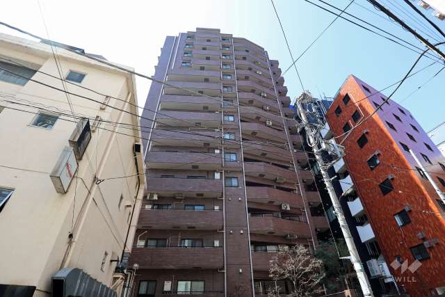 日神パレステージ西麻布の外観（南東側から）