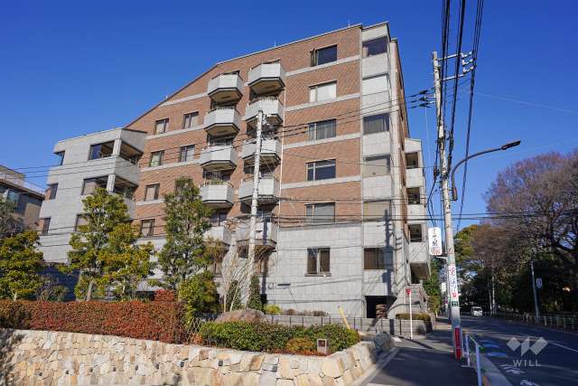 有栖川ヒルズの外観（南西側から）