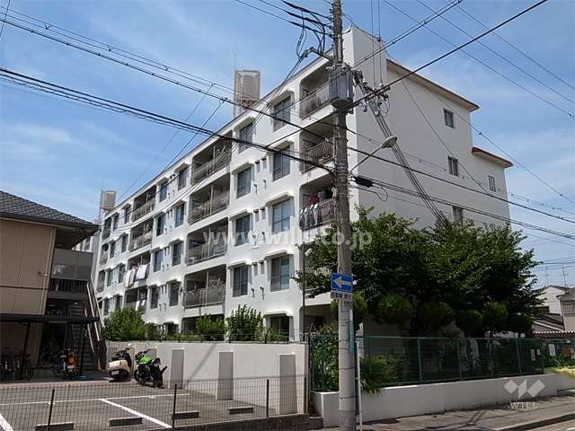 ジークレフ大庄3号棟の外観（南東側から）