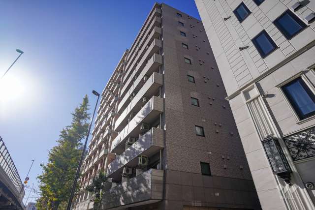 クレアシオン六本木の外観（北東側から）