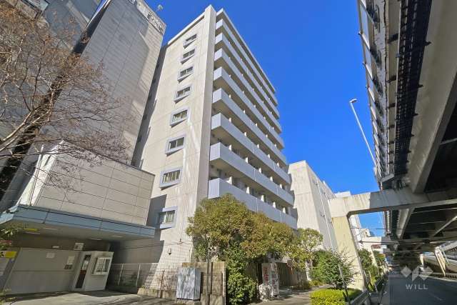 アーバイルスパシエ芝浦ベイサイドの外観（南側から）