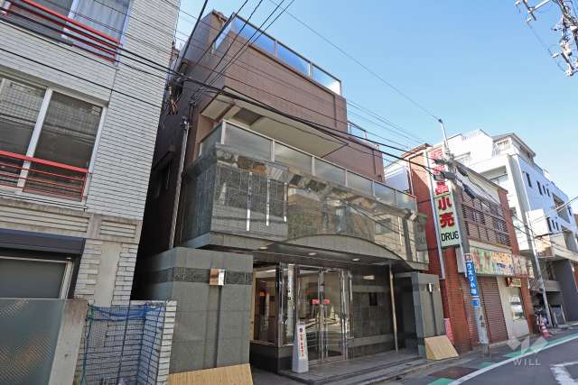 パレステュデュオ赤坂弐番館の外観（南東側から）