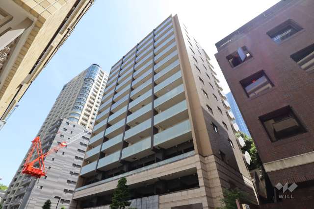 ザ・パークハウス愛宕虎ノ門の外観（南西側から）