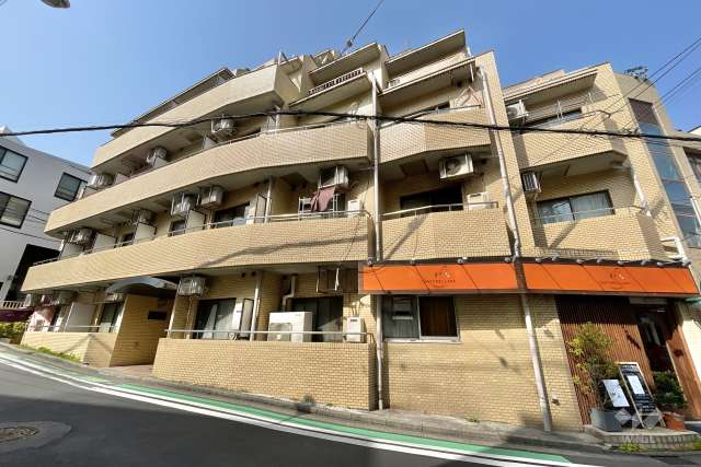 パレドール高輪の外観（南東側から）