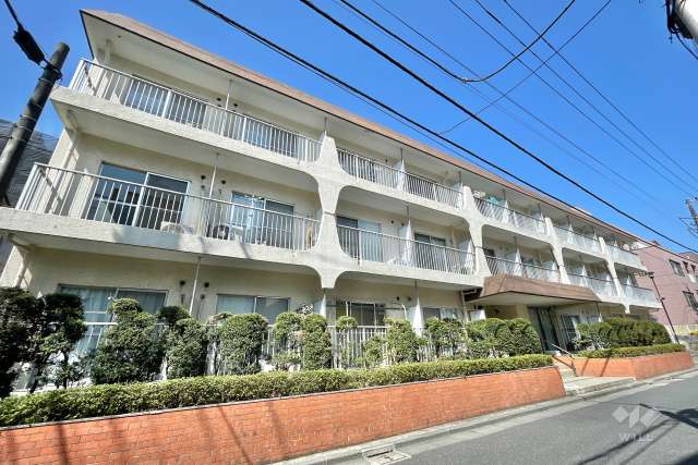 高輪スカイハイツの外観（南東側から）