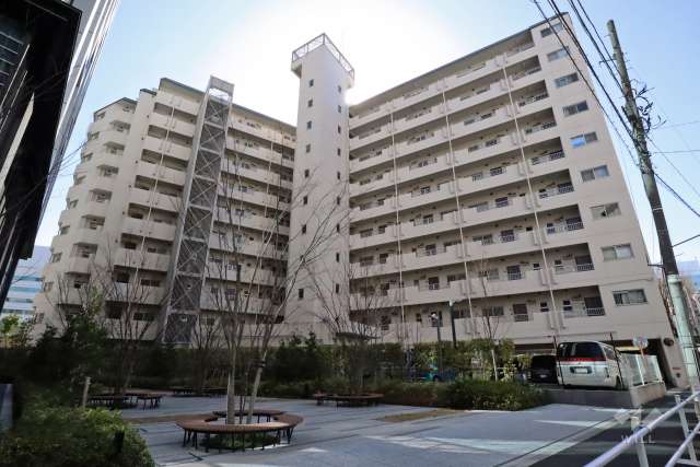 光シャンブル品川東八ツ山公園の外観（北東側から）