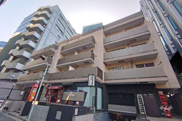 アクティブ六本木の外観（北東側から）