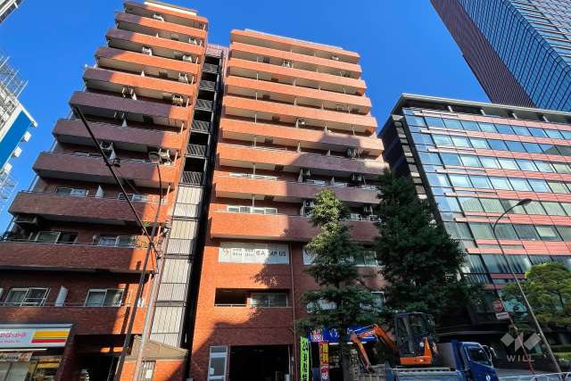 ハイライフ三田の外観（南東側から）