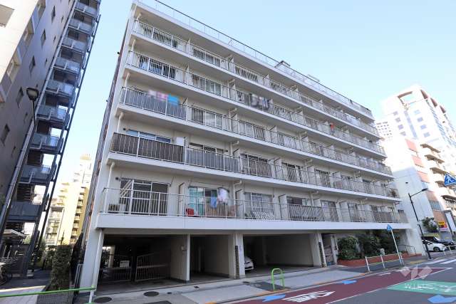 田町ダイヤハイツの外観（南東側から）