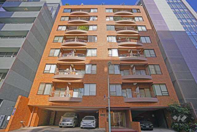 芝公園シティハイツの外観（西側から）