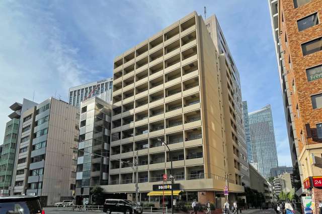 ステュディオ虎ノ門の外観（南東側から）