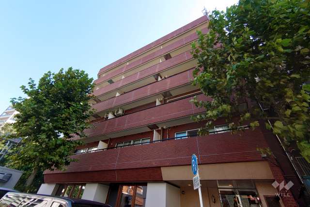 日興パレス南麻布の外観(南西側から）