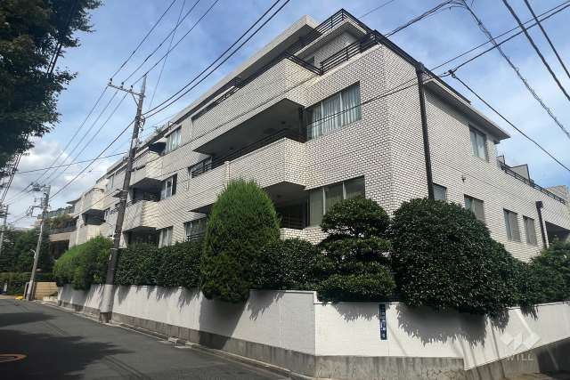 ロイヤル白金ガーデンの外観(南東側から)