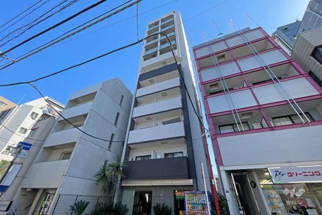 セジョリ西麻布の外観（南西側から）