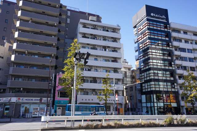 マンションの外観