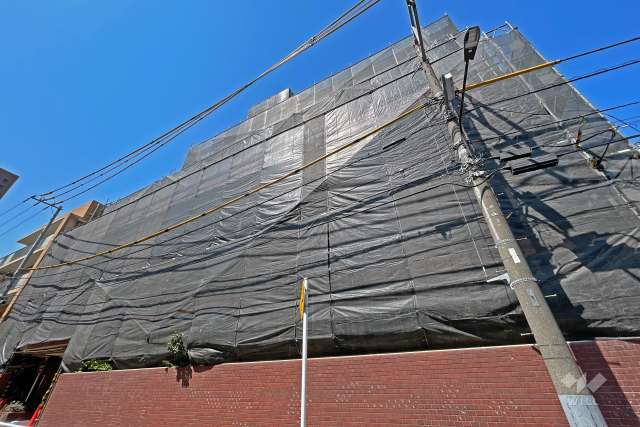 トーア高輪ガーデンの外観（南東側から）