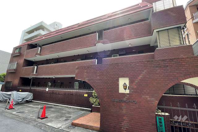 高輪グリーンハイツの外観（北側から）