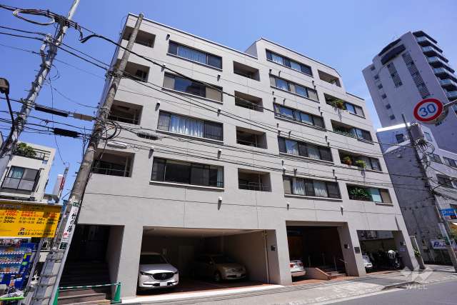 パークハイム三田の外観(南西側から)
