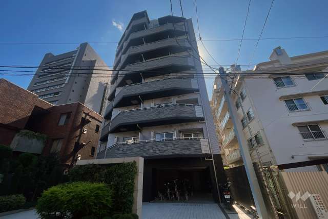 ジェノヴィア南麻布グリーンヴェールの外観（北西側から）