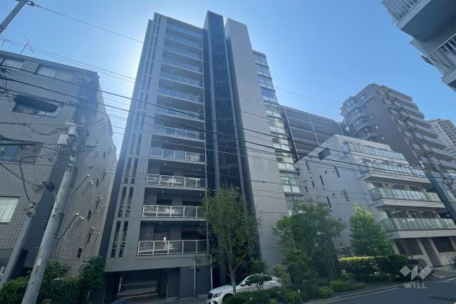 シティハウス南麻布1丁目の外観（東側から）