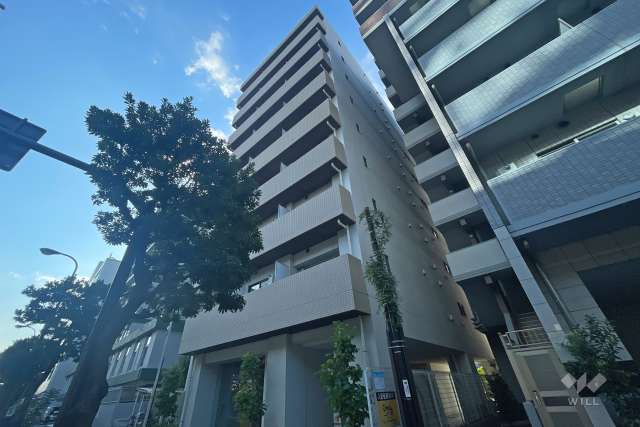 クレイシア芝浦ウォーターフロントの外観（北東側から）