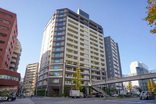 パークコート南麻布の外観（南東側から）