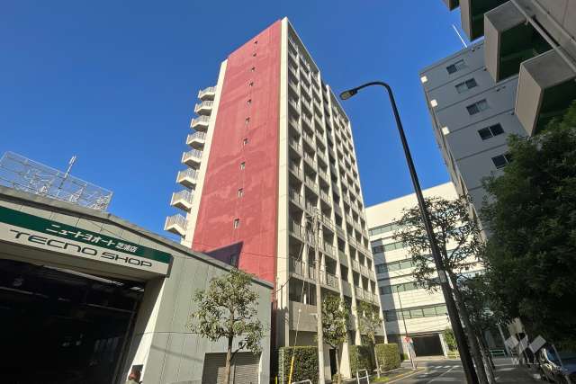 シーフォレシティ芝浦の外観（南側から）