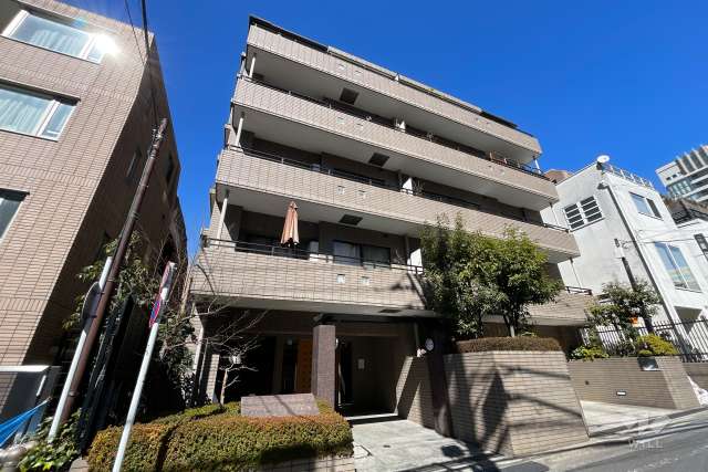 ザパームス代々木2の外観（南側から）