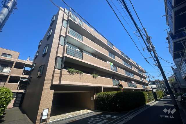 ガーデンホーム幡ヶ谷の外観（北西側から）