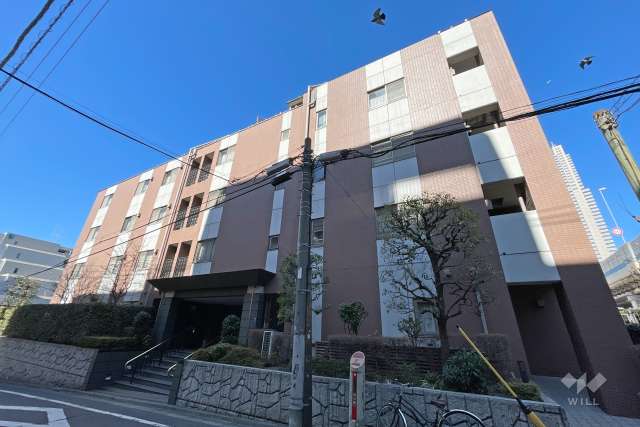 クレッセント参宮橋の外観（南東側から）