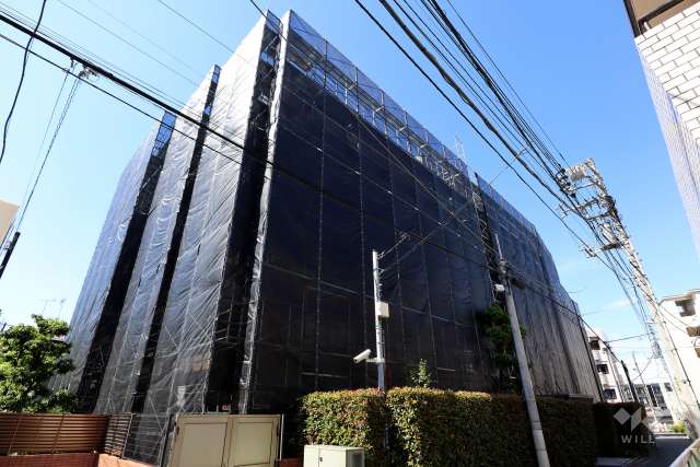 びゅうパルク笹塚の外観(南東側から)※2022年10月現在、大規模修繕工事中