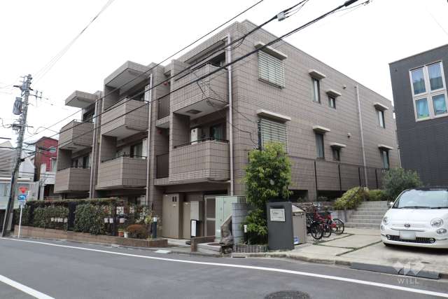 フォルム代々木公園の外観（南西側から）