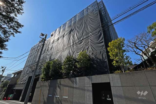 パークハウス南平台コートレジデンスの外観(北側から)