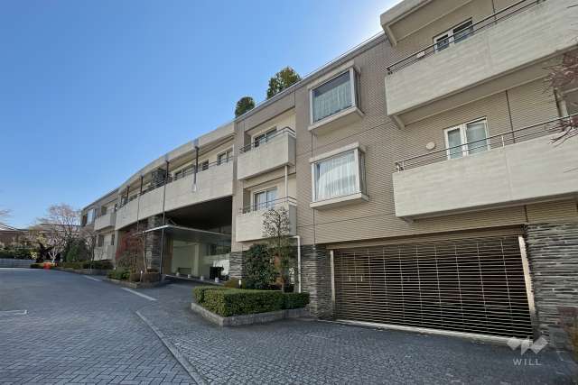 フェアロージュ南平台の外観（北西側から）