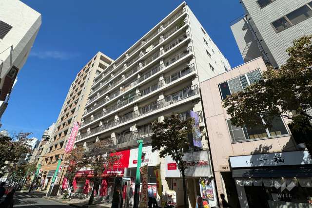 エビスマンションの外観（南東側から）