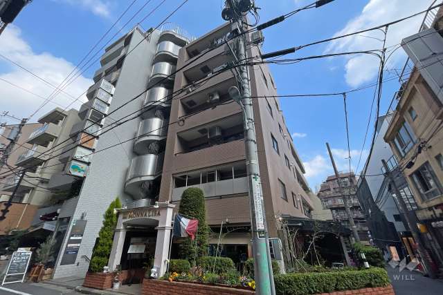 シティホームズ恵比寿の外観(南西側から）