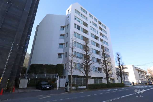 パークハウス広尾の外観(南東側から)