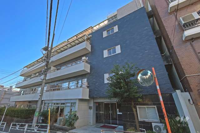 広尾パインクレストの外観（北西側から）