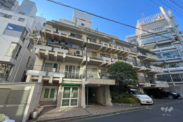 チサンマンション原宿の外観（北東側から）