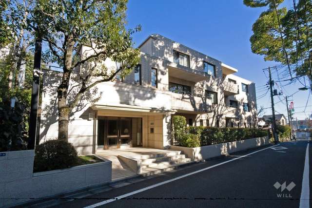 ペアシティ代々木西原アデニウムの外観（北西側から）