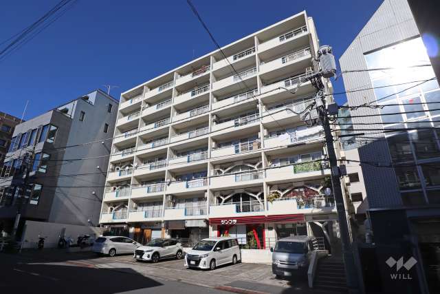 ニュー恵比寿台ハイツの外観（南東側から）