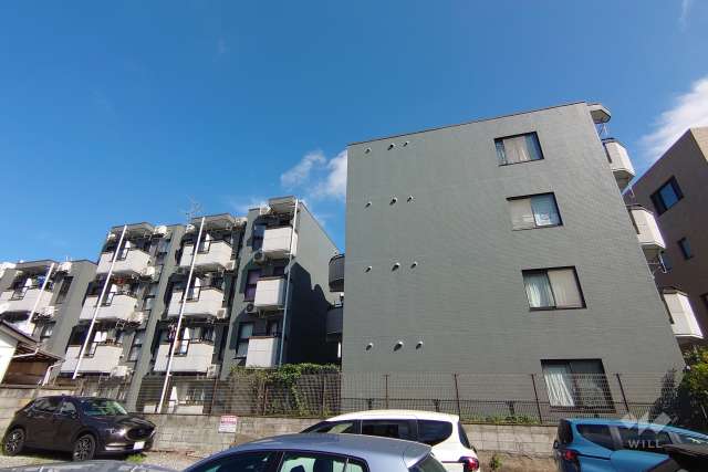 フェニックス代々木上原の外観（南東側から）