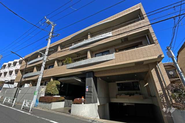 ベルハイム広尾の外観（南東側から）