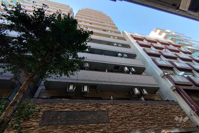 グランドガーラ幡ヶ谷イーストの外観（南西側から）