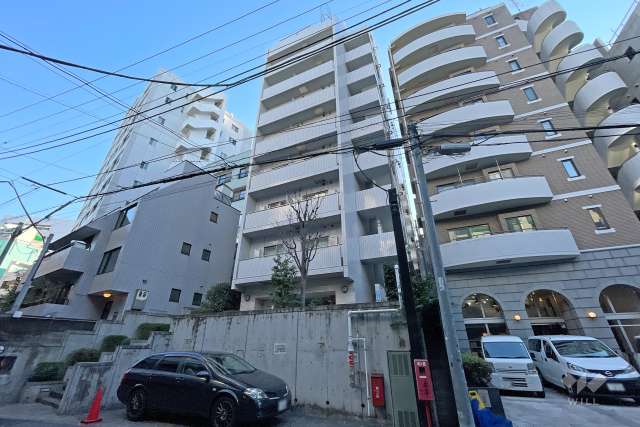 ステージファースト代々木公園の外観（北東側から）