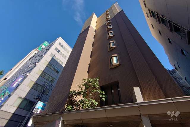 スカイコート笹塚駅前の外観（北西側から）