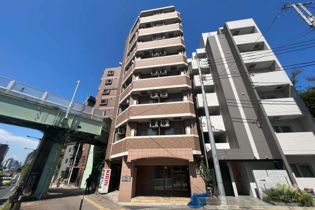 プレール渋谷松濤の外観（南西側から）