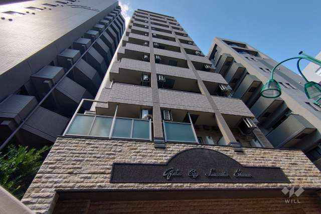 ガラシティ笹塚駅前の外観（南西側から）